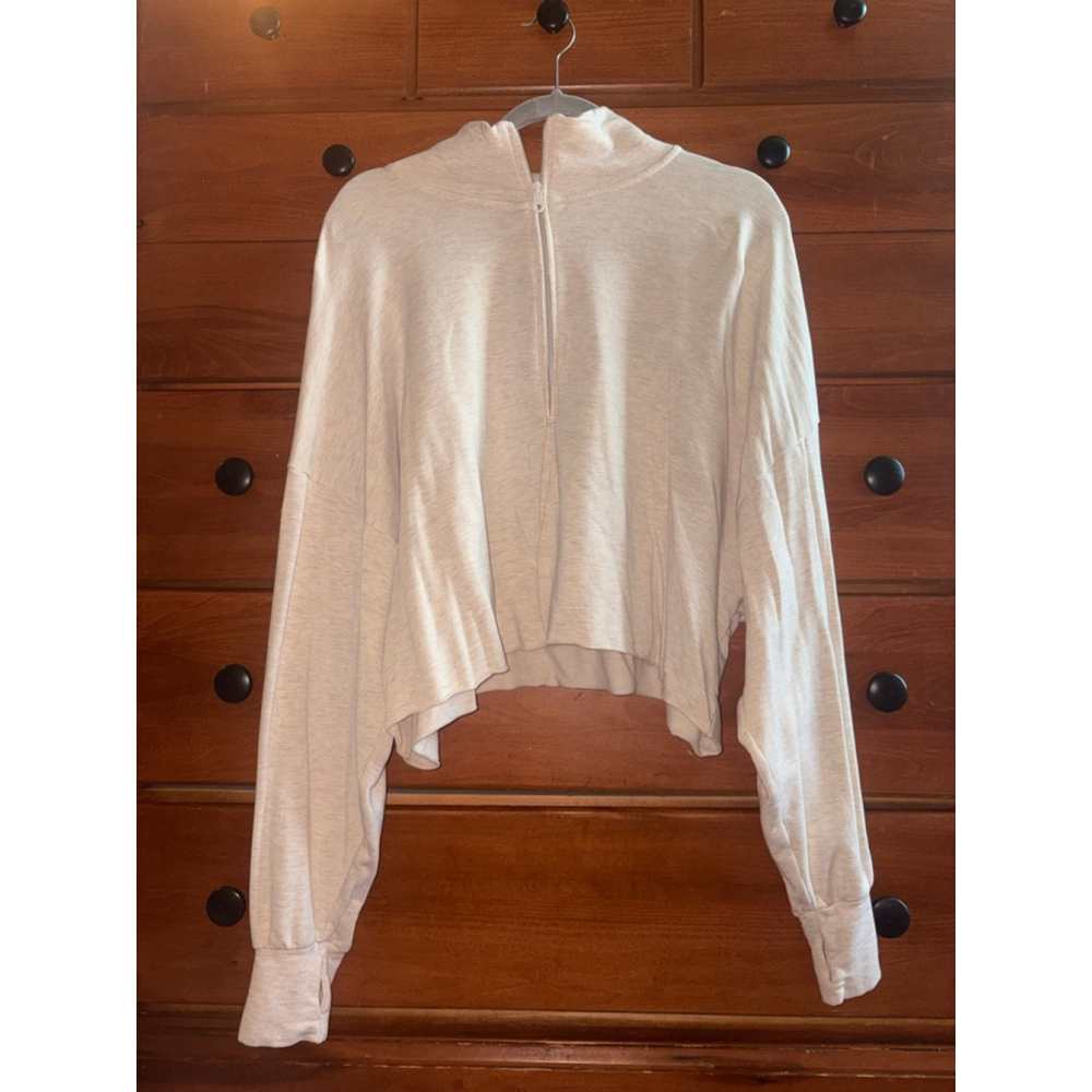 Aerie Cropped Quarter Zip